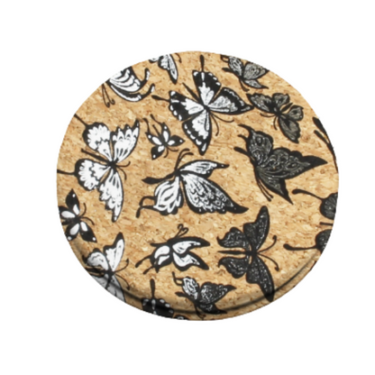 Cork Compact Make-up Pouch with Compact Mirror I BETTY I Wholesale CORKSTORE